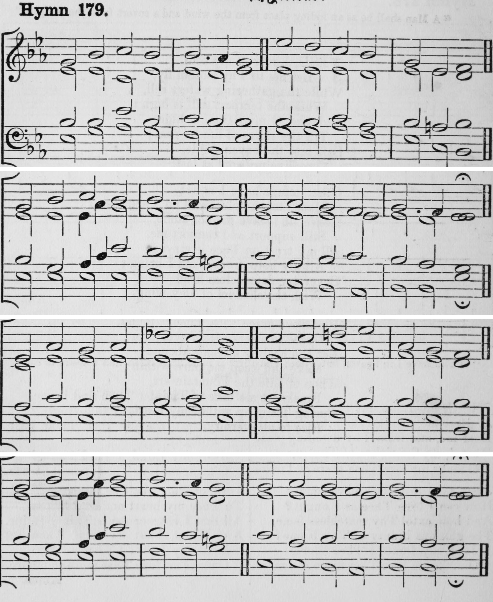 Hymn 179 as printed in Hymns Ancient and Modern (Novello, London, 1861)